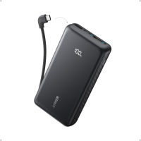 [3C Certified] Anker Zolo Powerbank 20000mAh 10000mAh 22.5W Fast Charging Power Bank with Built-in USB-C Cable A110E A110D