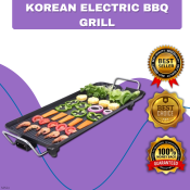 KOREAN ELECTRIC BBQ GRILL PAN | Smokeless Indoor Grill