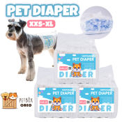 Absorbent Pet Diapers - XXS-XL - 36pcs/set (Brand: [