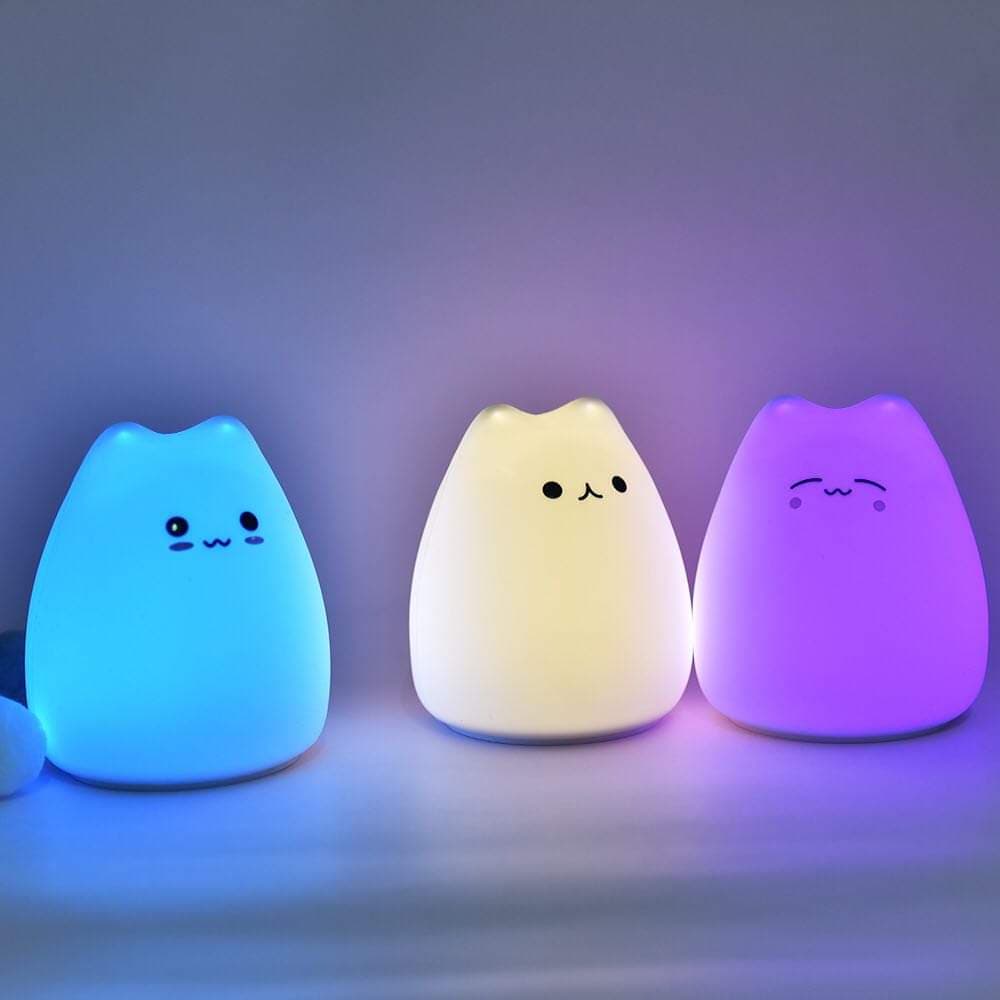 Little cat on sale silicone light