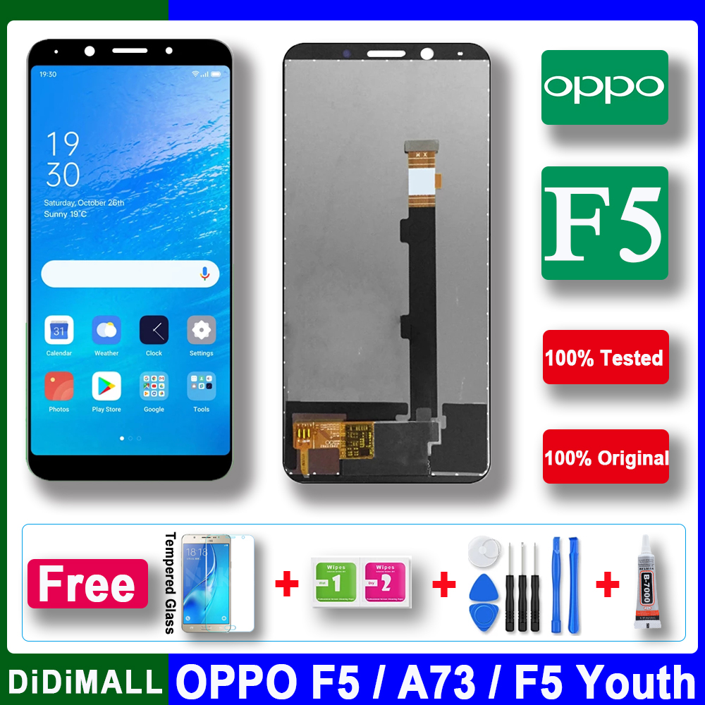 harga tukar screen oppo f5