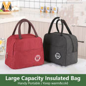 Insulated Lunch Bag, Waterproof, Multi-functional, Warm&Cold Preservation