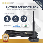 Hodeso Copper Wire Antenna for Digital Box, Indoor/Outdoor, Various Lengths