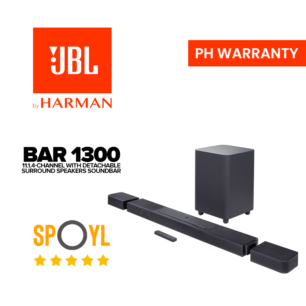 Jbl soundbar hot sale rear speakers