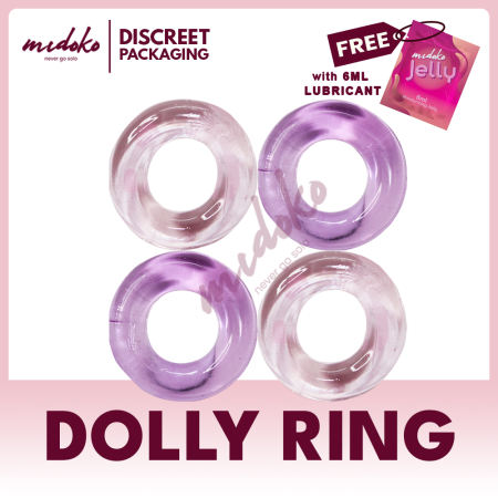 Silky Smooth Donut Penis Ring - Midoko