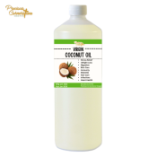 PCS Virgin Coconut Oil 1L - Cold-Pressed, Hexane-Free