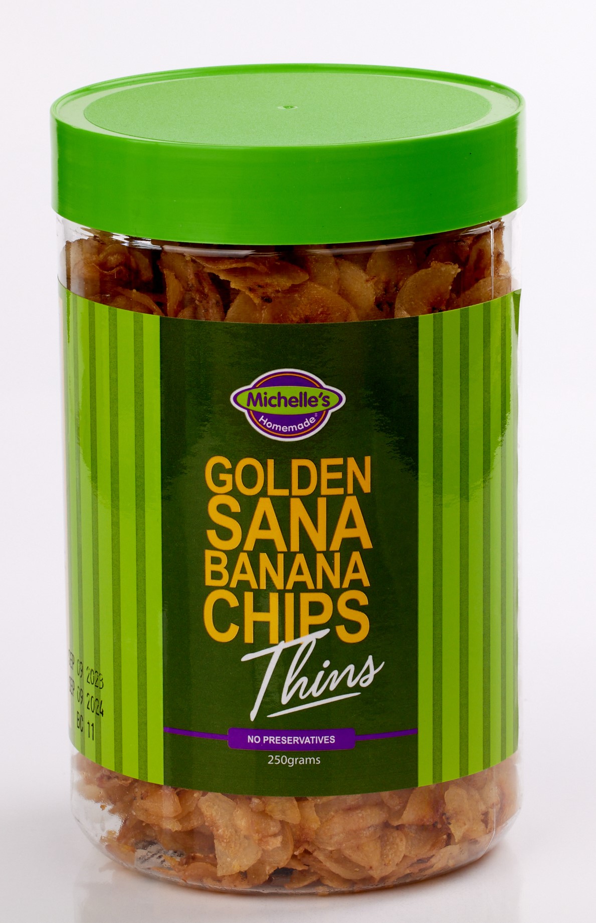Michelles Golden Sana Banana Chips Banana chips 200gms Michelles Golden Sana Banana Chips Banana chips 200gms