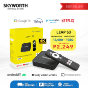Skyworth LEAP S3 4K Ultra HD Google TV Box