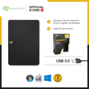 Seagate Expansion 1TB/2TB Portable USB 3.0 Hard Drive