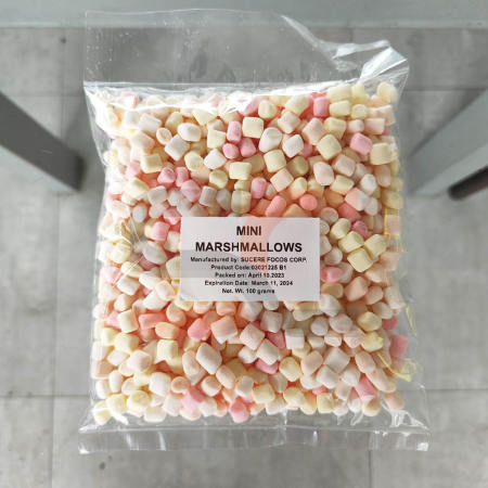 Mini Marshmallows 100g - Scramble Shake Toppings