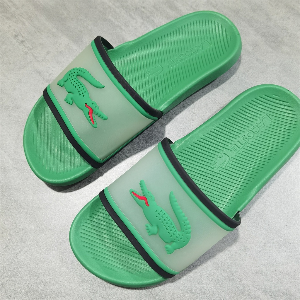 Lacoste Men slippers | COD | onhand stocks ready to ship | Shopee  Philippines-happymobile.vn