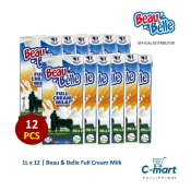 Beau & Belle Full Cream Milk 1L x 12