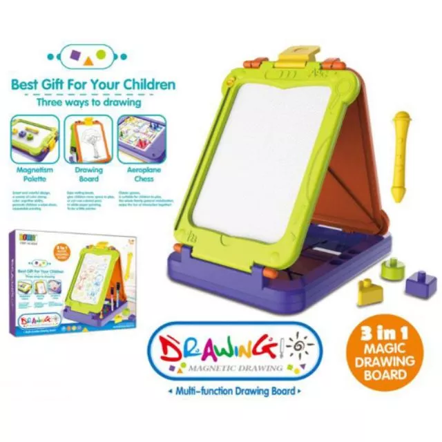 3 in 1 Magic Magnetic Drawing Board Presyo  1,399 Piso*Libreng Shipping