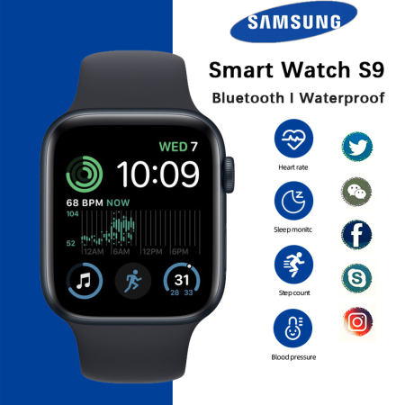 SAMSUNG Smart Watch S9 MAX - Waterproof Fitness Tracker