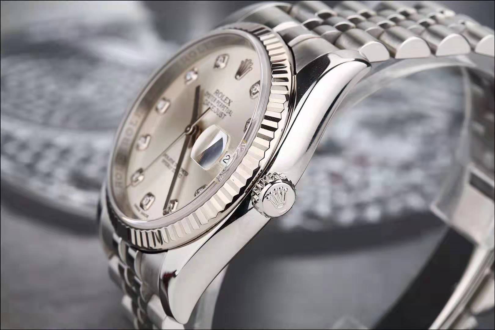 Authentic Rolex Log Series Mechanical Diamond Man Stainless steel strap  Table 16232-003 RN-00163 | Lazada PH