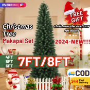 Everpink Slim Christmas Tree Decoration Set, 5-8ft, Makapal (Thick