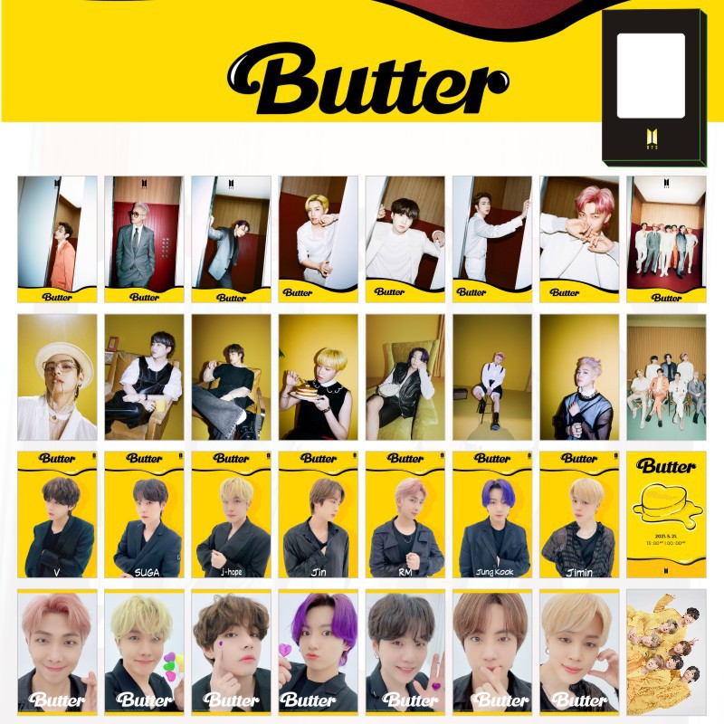 32pcs Box Bts Butter Photocard Nct Exo Treasure Stray Kids Seventeen Twice Izone Got7 Photocards Lomo Cards Lazada Ph