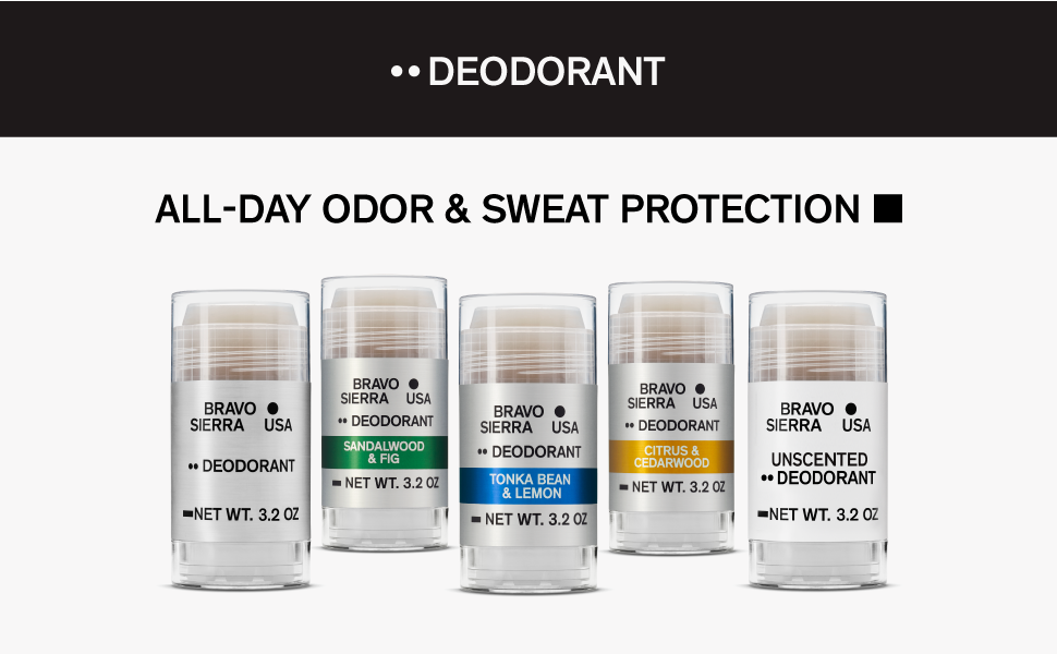 Bravo Sierra deodorant