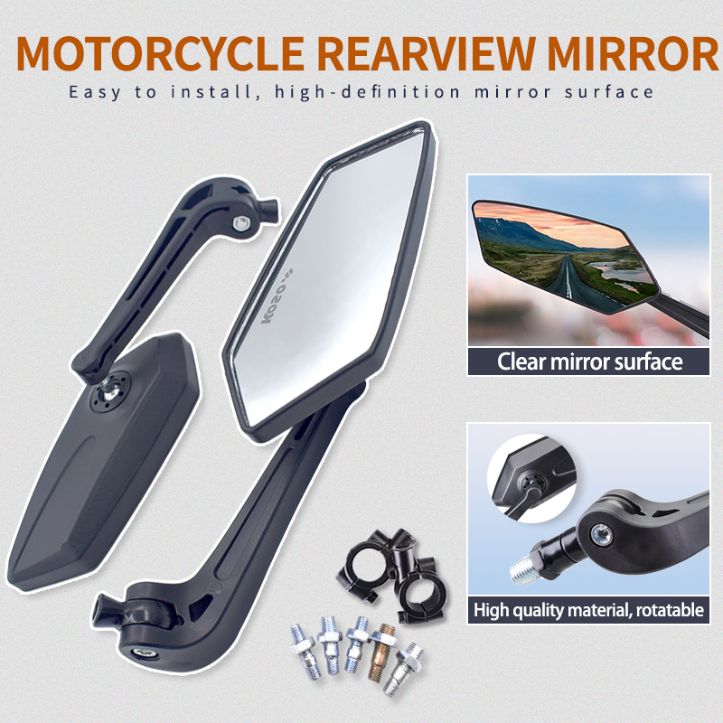 Car Retractable Rearview Mirror Wiper Adjustable Car Rearview Door Mirror  Brush Mirror Wiper With L