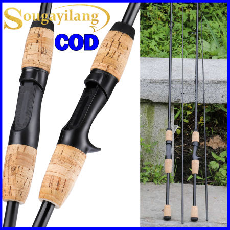 Ultra Light Portable Fishing Rod, 1.8m, Fresh/Salt Water, Cork Handle