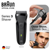 Braun Series 3 Electric Shaver for Man Rechargeable Washable 300S/301S