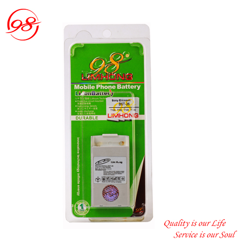100% Original Battery Sony Ericsson BST-22 T300 T310 T306