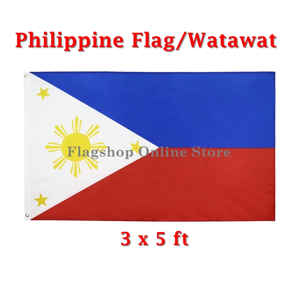 Shop Outdoor Philippine Flag online | Lazada.com.ph