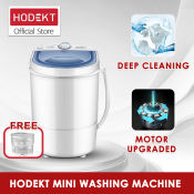 HODEKT Mini Washing Machine - Compact Laundry Washer for Kids