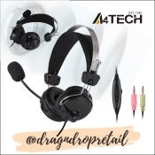 A4TECH ComfortFit Stereo Headset with Noise Cancelling Microphone