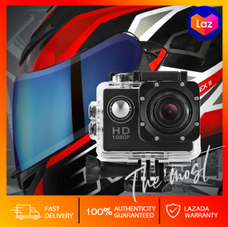 Motorcycle Action Camera - Waterproof Full HD Sports Cam