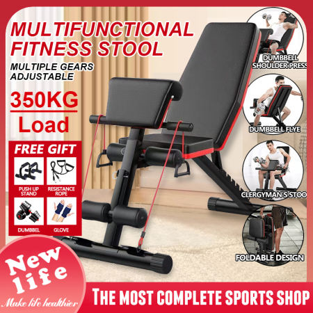 Foldable Sit-Up Board with Bonus Accessories, Same Day Shipping