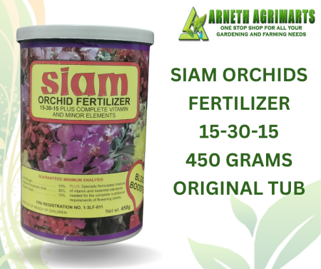 Siam Orchids Bloom Booster Fertilizer for Flowering Plants, 450g