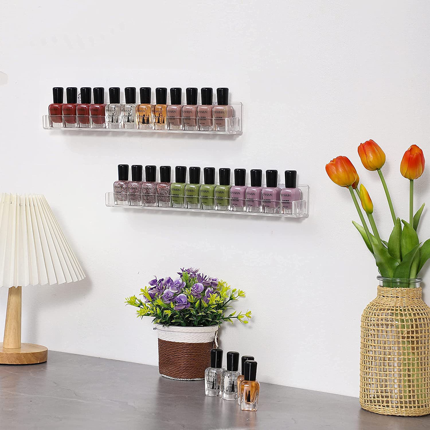 Silver Custom Nail Polish Holder Acrylic Display Rack at Best Price in  Shenzhen | Able Acrylic Products(Shenzhen) Co., Ltd