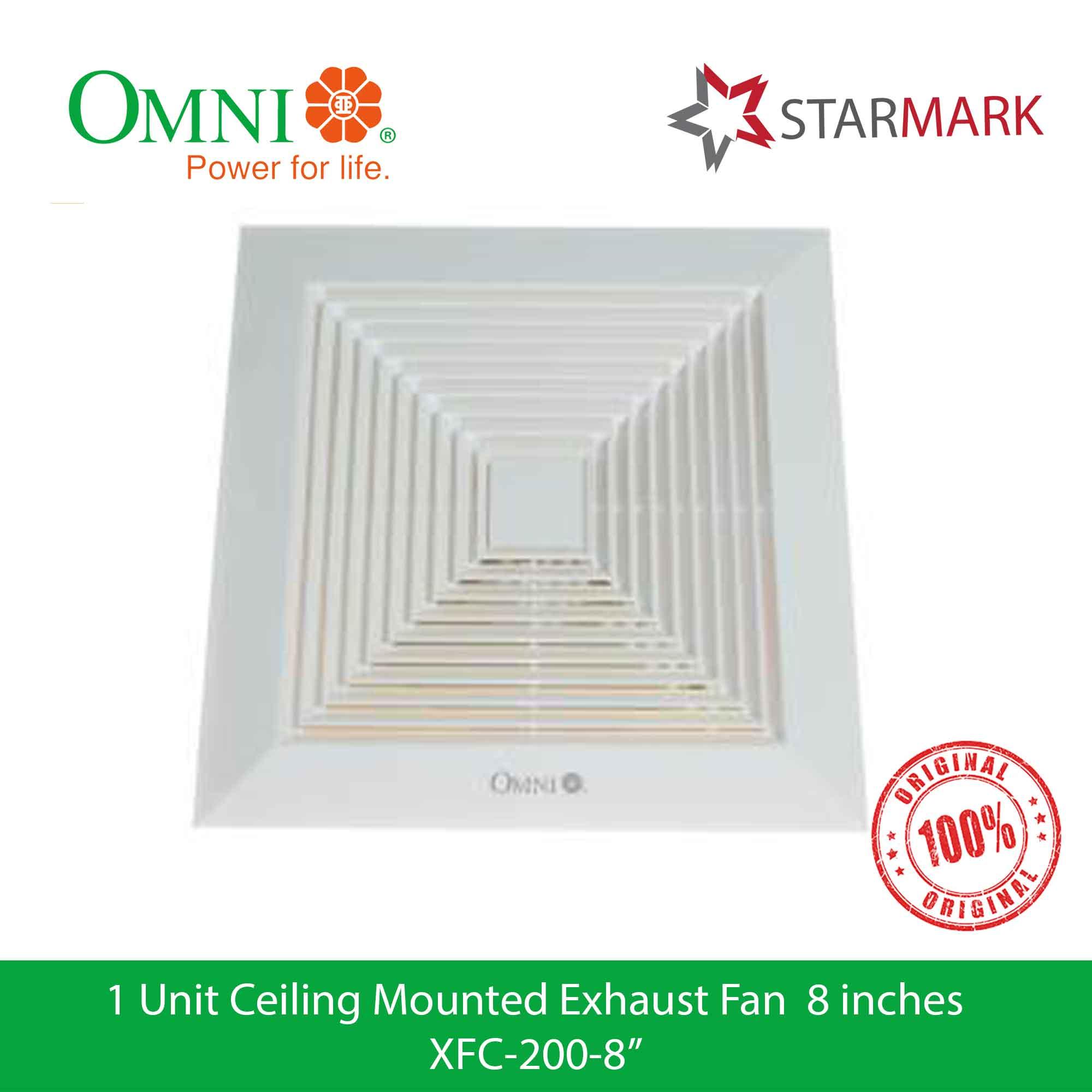Ceiling Cassette Exhaust Fan Philippines | Shelly Lighting