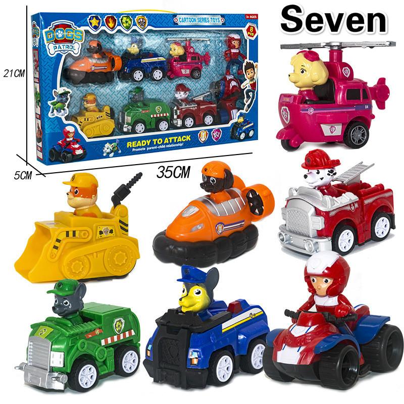 paw patrol car set