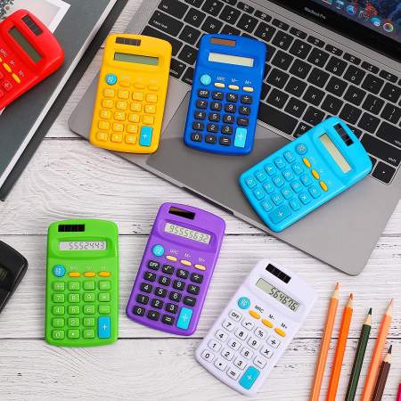 Mini Calculator - Perfect for Students and Home Office Use