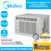 MIDEA 0.6HP Window Type Air Conditioner - Energy Efficient