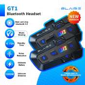 Blaise GT1 Waterproof Bluetooth Motorcycle Helmet Intercom Headset