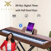 YIYANG 88-key Bluetooth Electric Piano with USB Cable