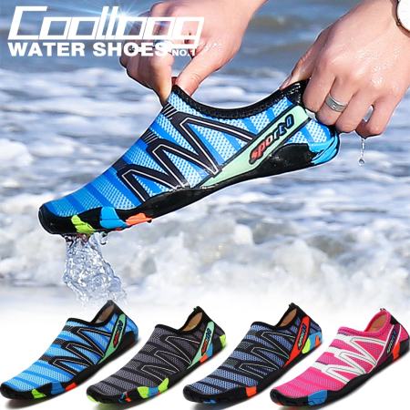 Coolloog Cycling Shoes Water Shoes Outdoor Aqua Shoes Beach Shoes Sports Sneakers Shoes Couple Shoes Quick-Drying Amphibian Rubber Non-Slip Wading Shoes Sport Water Hiking Sneakers Size 35-45