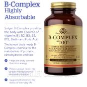 Solgar B-Complex Capsules and Megasorb B-Complex Tablets