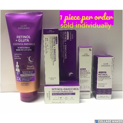 Shop Luxe Organix Retinol Bakuchiol Eye Cream Online with Best 