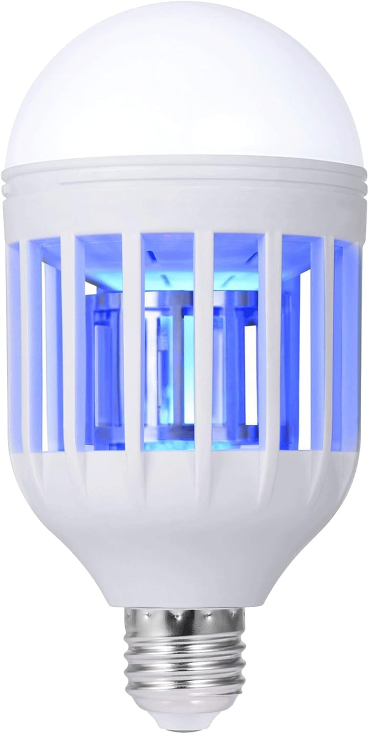 Mosquitoes Killer Lamp 2 in 1 Bug Zapper Light Bulb Electronic Insect & Fly Killer, Porch Light for Entryway, Doorway, Corridor, Balcony and Patio ราคา 1,181 บาท*ส่งฟรี
