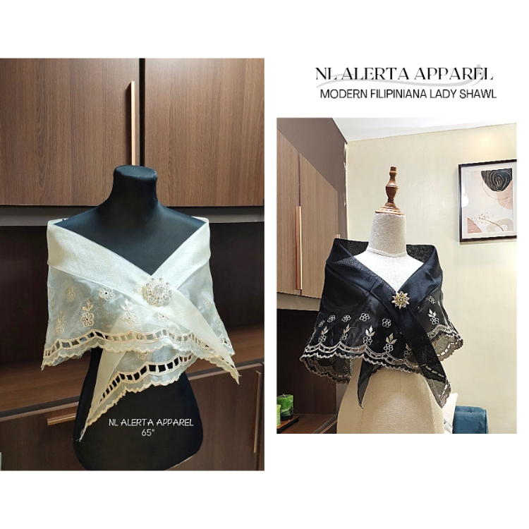 Filipiniana shawl hot sale for sale