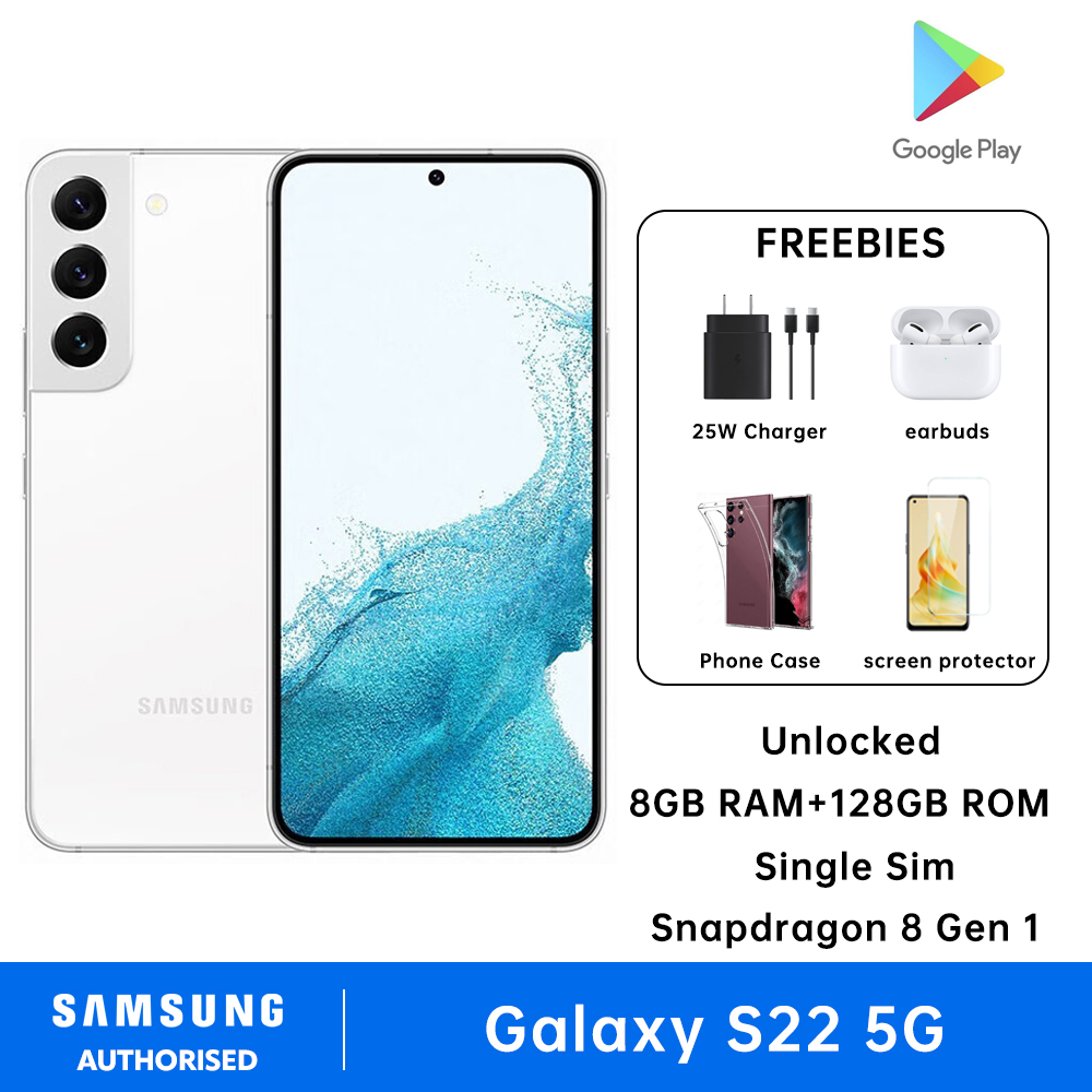 Samsung Galaxy S22 5G Smartphone Single Sim 8GB RAM + 128GB ROM Factory Unlocked Snapdragon 8 Gen 1 Cellphone 3700 mAh - Image 3
