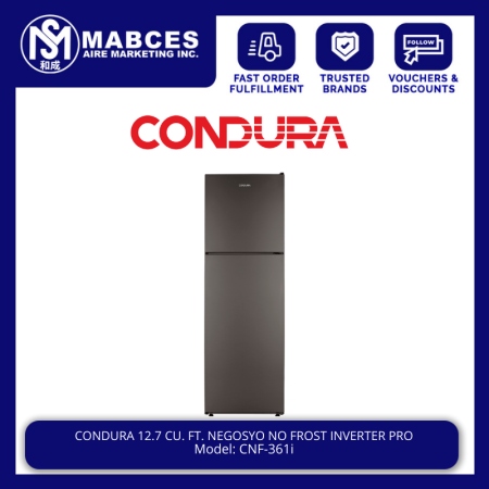Condura 12.7 cu.ft. No Frost Inverter Refrigerator