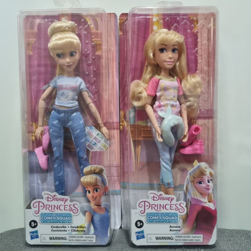 Hasbro Disney Princess Comfy Squad Ariel Jasmine Aurora