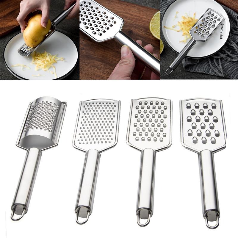 Cheese Grater Stainless Steel Kitchen Grater With Container Box Storage For  Vegetables, Veggies, Potato, Fruits, Ginger, Food - BPA-Free Kitchen  Cutting Tool Shredder on Galleon Philippines