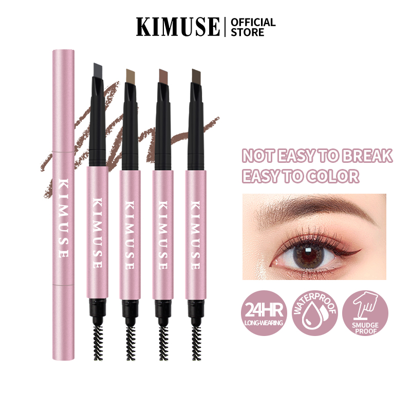 Discount on KIMUSE  shoes - SKU: KIMUSE Eye Brow Tint Cosmetics Natural Long Lasting Paint Tattoo Eyebrow Waterproof Black Brown