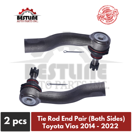 Toyota Tie Rod End Pair for 2014-2022, 2 pcs